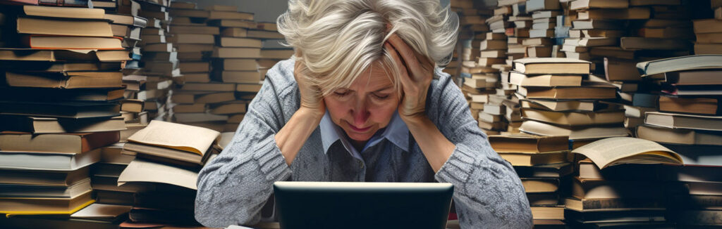 Aneline am Computer 1400px